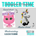 6.10.26 Toddler Time: Storytime & Crafting