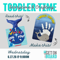 6.17.26 Toddler Time: Storytime & Crafting