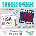 7.15.26 Toddler Time: Storytime & Crafting