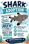 Shark Adoption Thursday 6/9 1:00-6:00