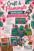 Craft & Flamingle Sunday 7/12 4:00